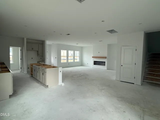 a view of empty room