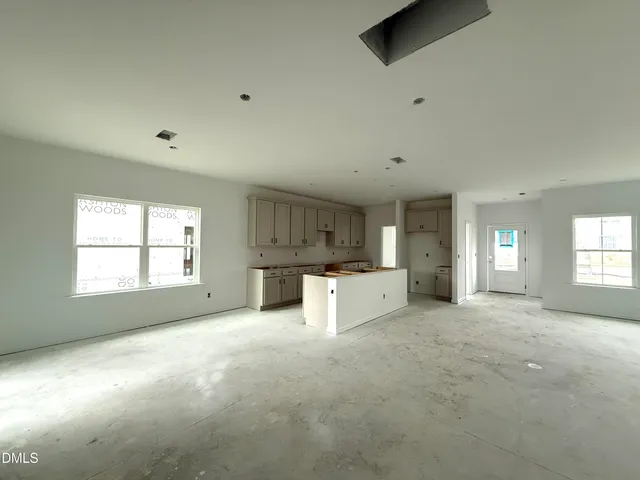 a view of a house with a garage