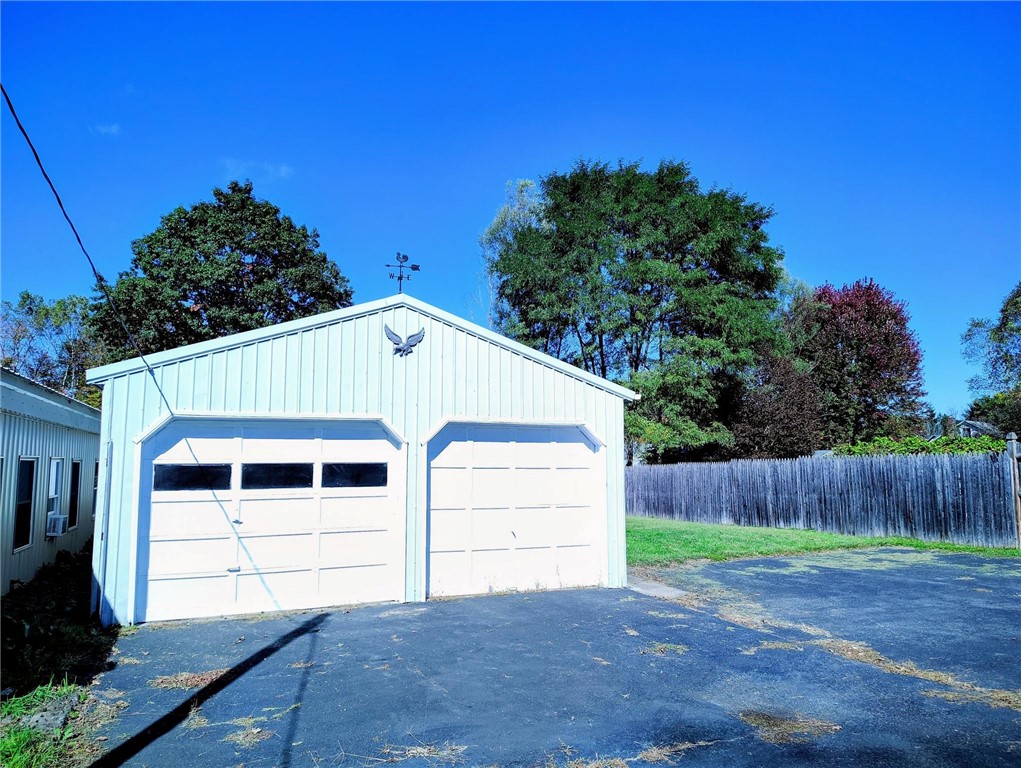 156 River Street Oneonta, NY 13820 - Photo 28 of 31 2 stall garage/ electric door openers/ workshop