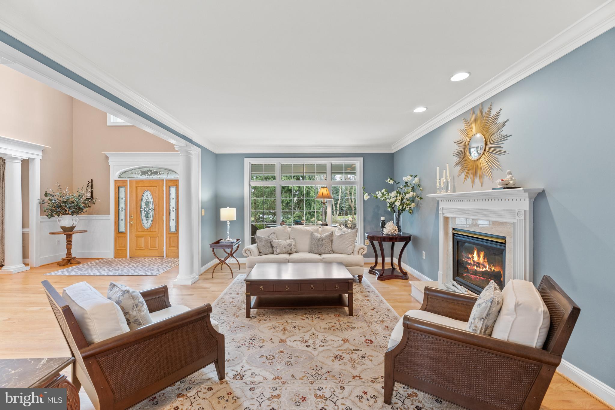 44 Poplar Point Road Edgewater, MD 21037 - Photo 14 of 49 Cozy formal living room with fireplace