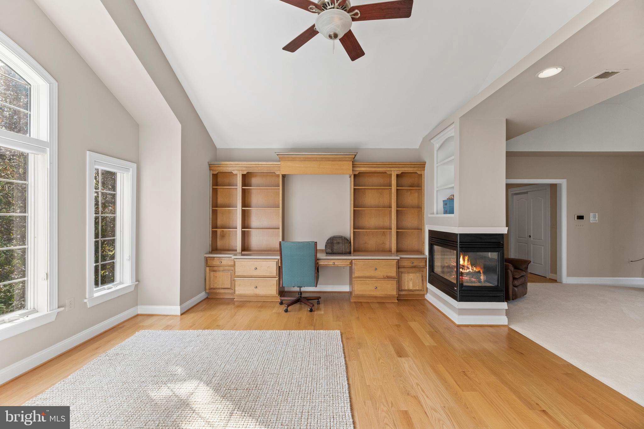 44 Poplar Point Road Edgewater, MD 21037 - Photo 29 of 49 Custom built-ins w/ 3-sided fireplace