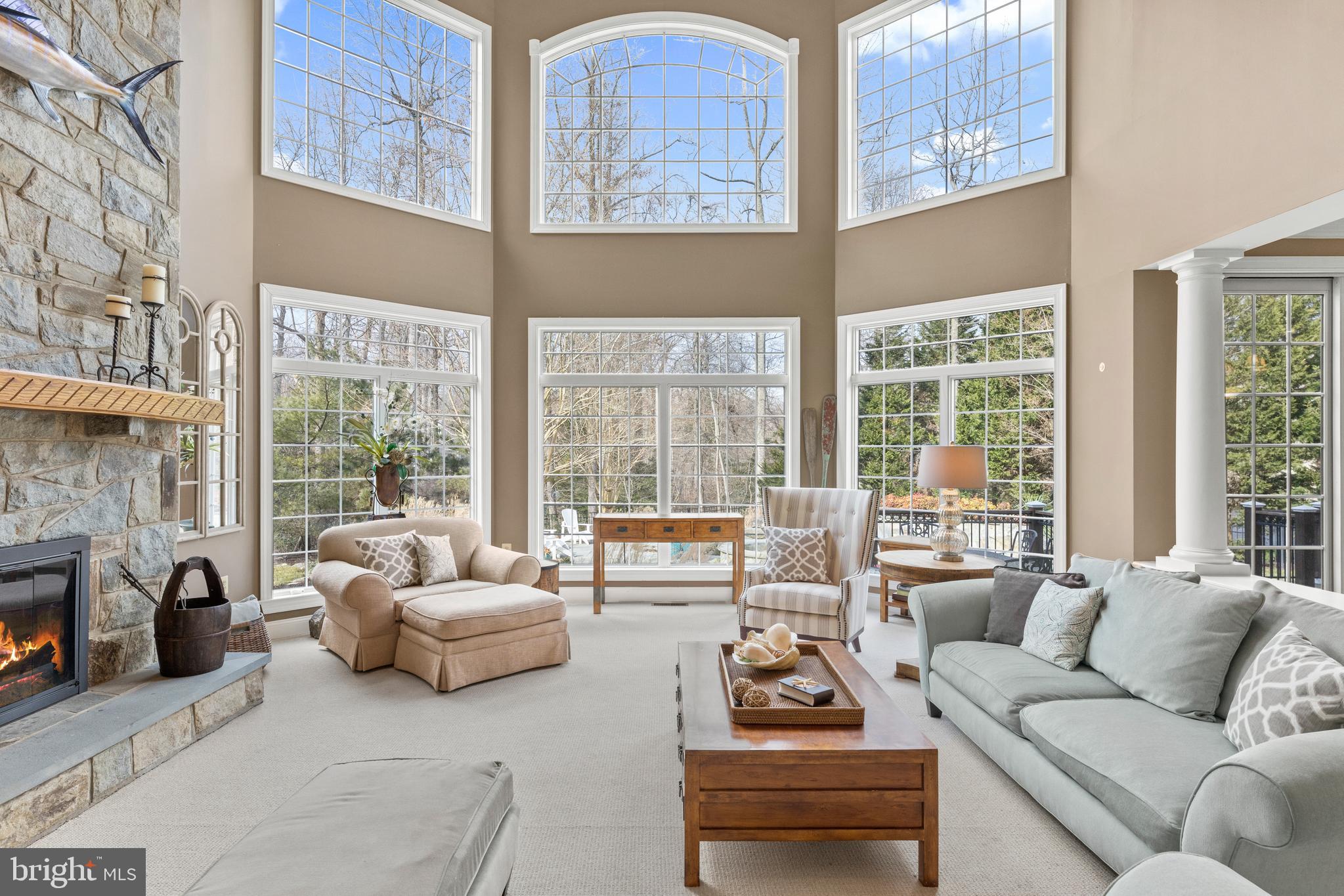 44 Poplar Point Road Edgewater, MD 21037 - Photo 8 of 49 Glorious great room overlooks pool