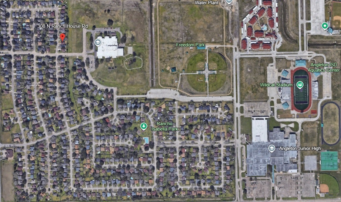 308 North Ranch House Road Angleton, TX 77515 - Photo 38 of 38 Walking distance to elementary school