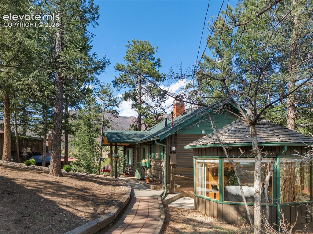 9120 Ute Road Cascade, CO 80809 - Photo 25 of 38 Remember when I said I will come back to the gazebo? Well...