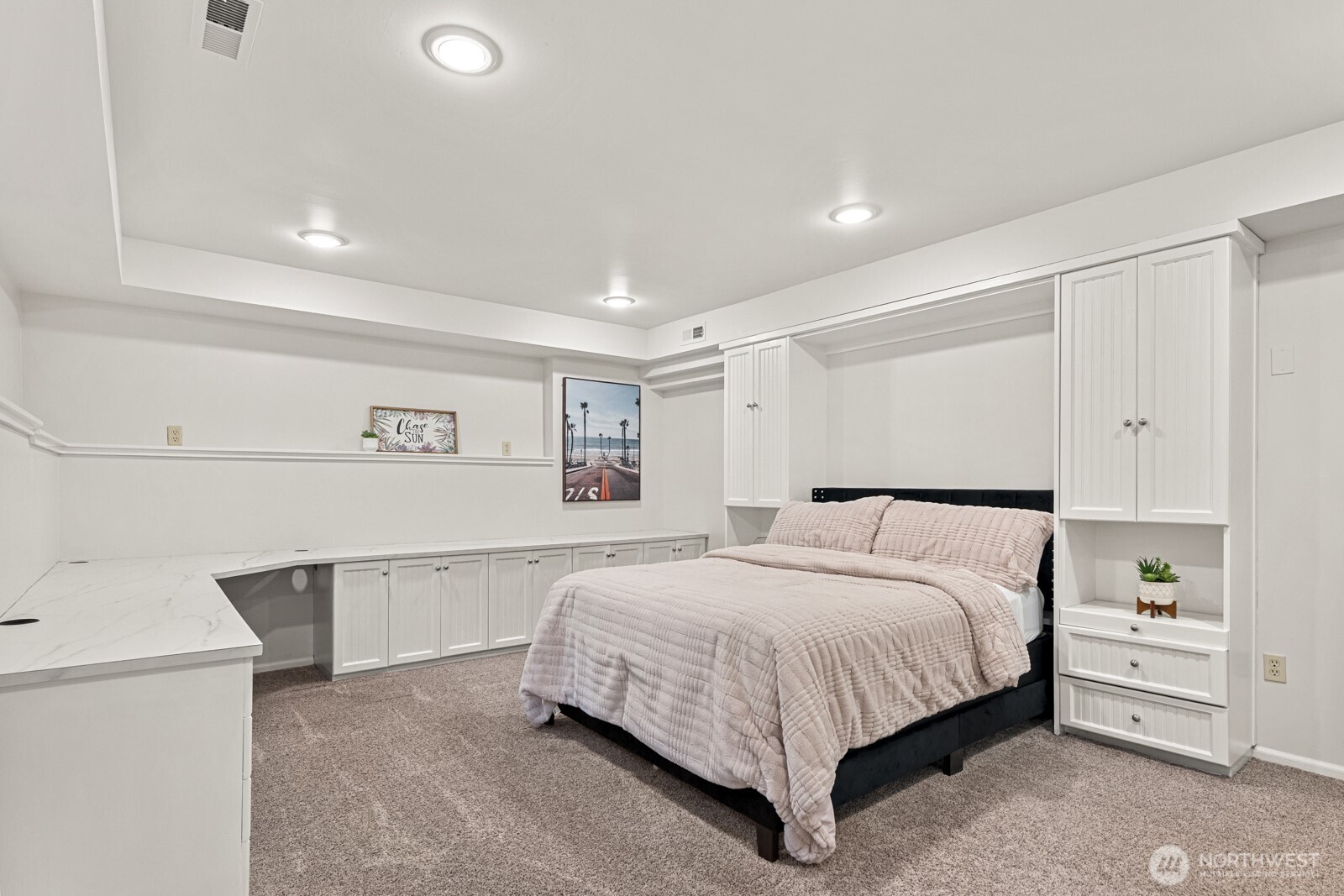 27605 Southeast Issaquah-Fall City Road Fall City, WA 98024 - Photo 18 of 39 a bedroom with a bed and a window