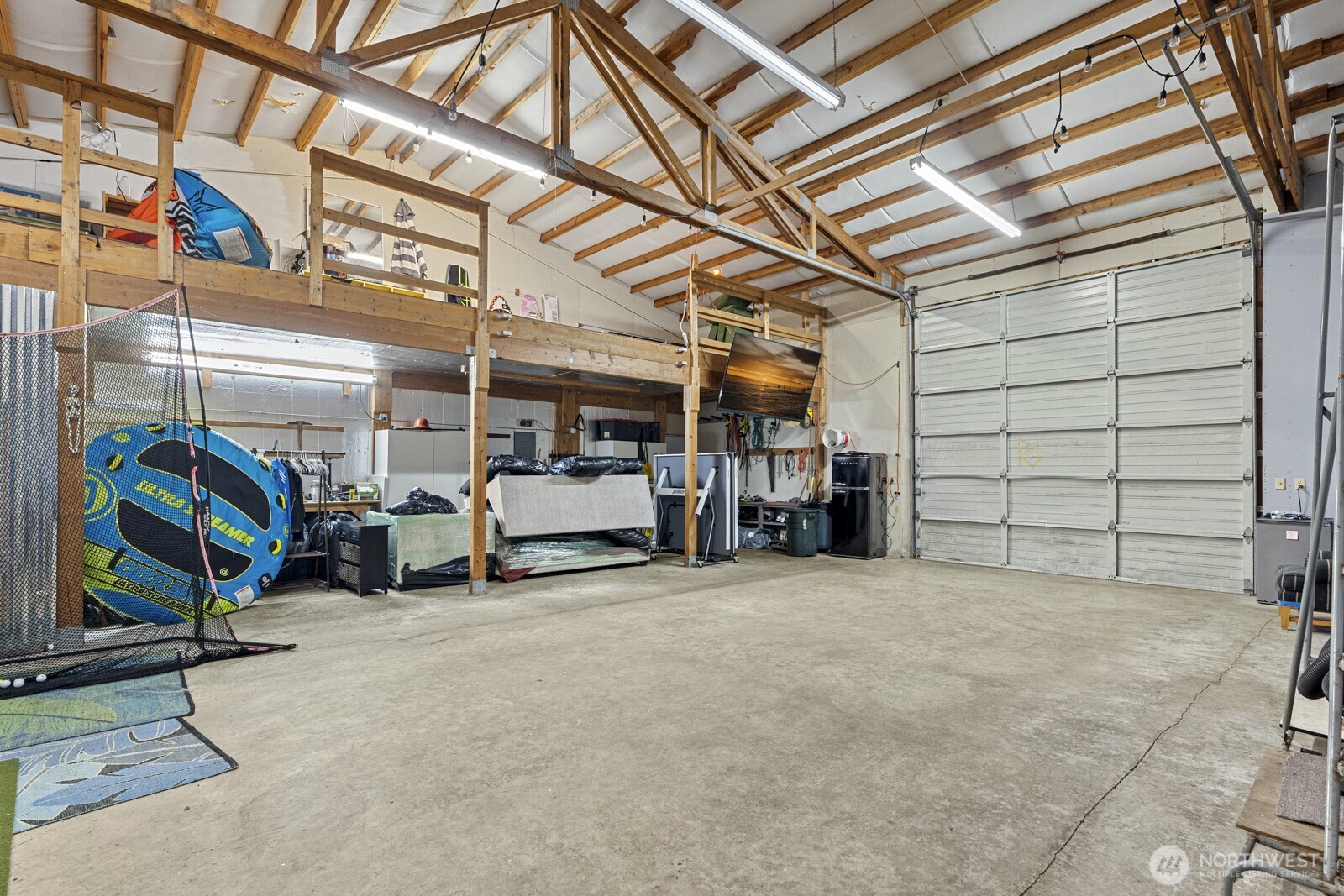 27605 Southeast Issaquah-Fall City Road Fall City, WA 98024 - Photo 33 of 39 a view of a garage with storage