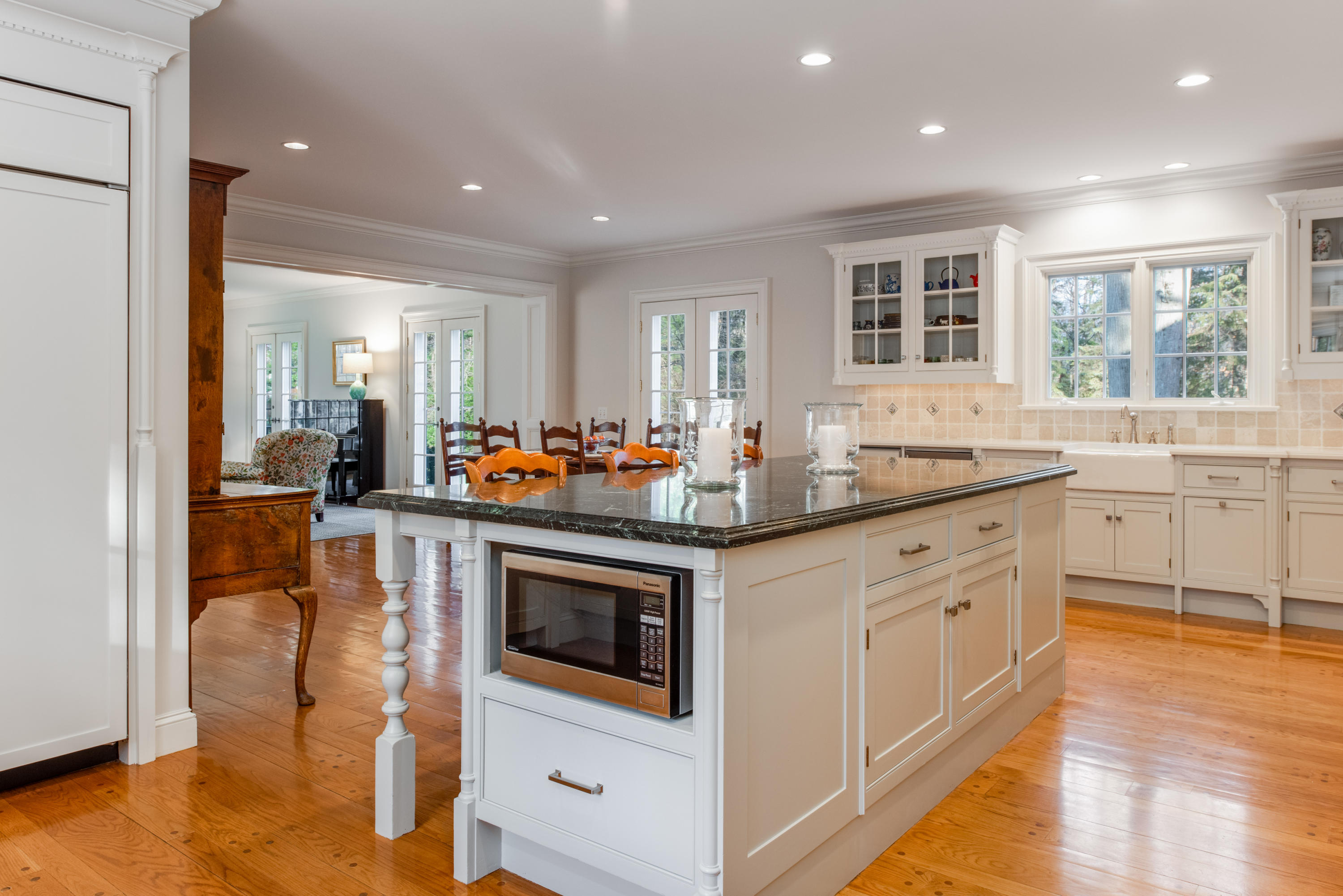 41 St Nicholas Road Darien, CT 06820 - Photo 15 of 39 a kitchen with stainless steel appliances granite countertop a stove and a sink