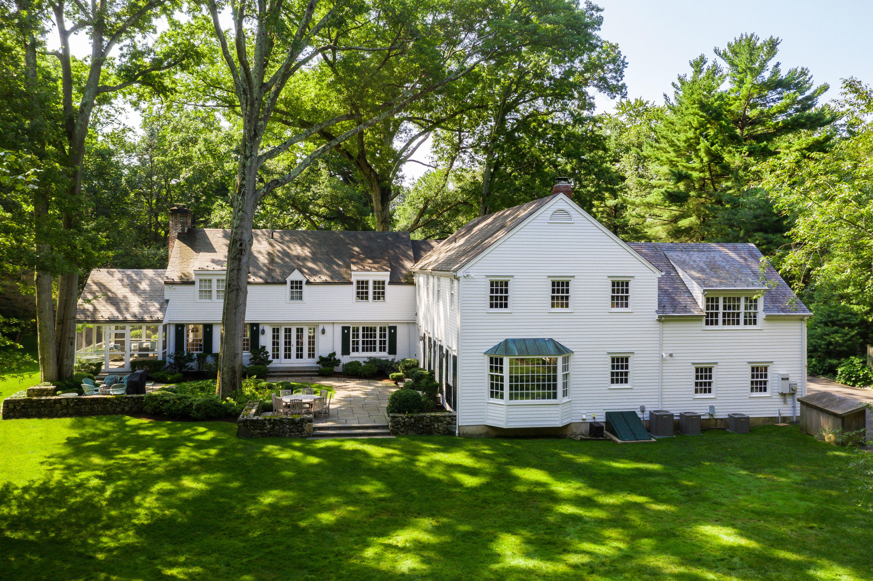 41 St Nicholas Road Darien, CT 06820 - Photo 2 of 39 a view of a house with a yard