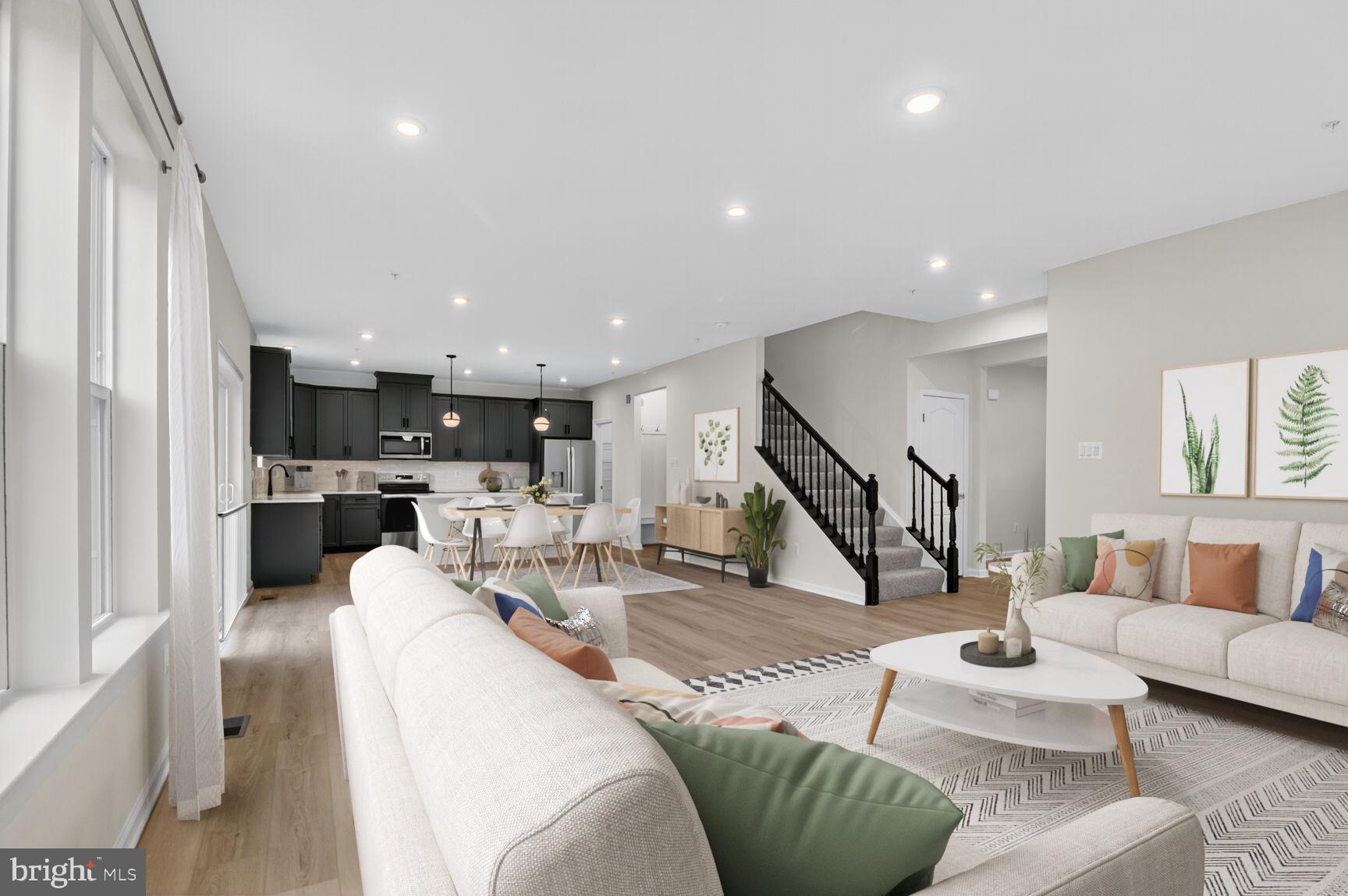 4014 Millner Road Nottingham, MD 21236 - Photo 5 of 15 a living room with furniture and a wooden floor