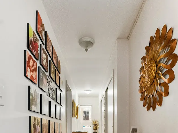 a view of front door