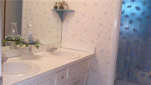281 Doak Road Manchester, TN 37355 - Photo 20 of 20 Guest Bath,has a dressing room with double sinks, that is located between both bedrooms