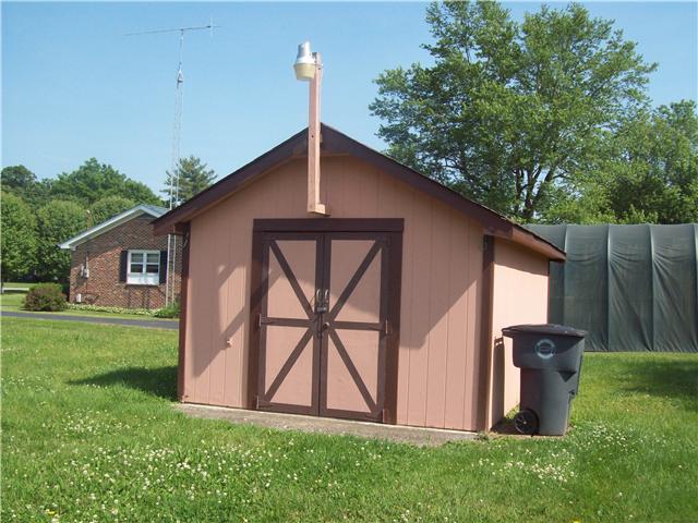 281 Doak Road Manchester, TN 37355 - Photo 4 of 20 Storage Building with enough room for lawm mower and garden tools.