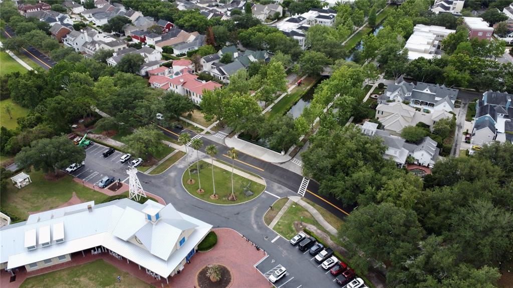 403 Water Street Celebration, FL 34747 - Photo 84 of 86 an aerial view of a house with yard swimming pool and outdoor seating