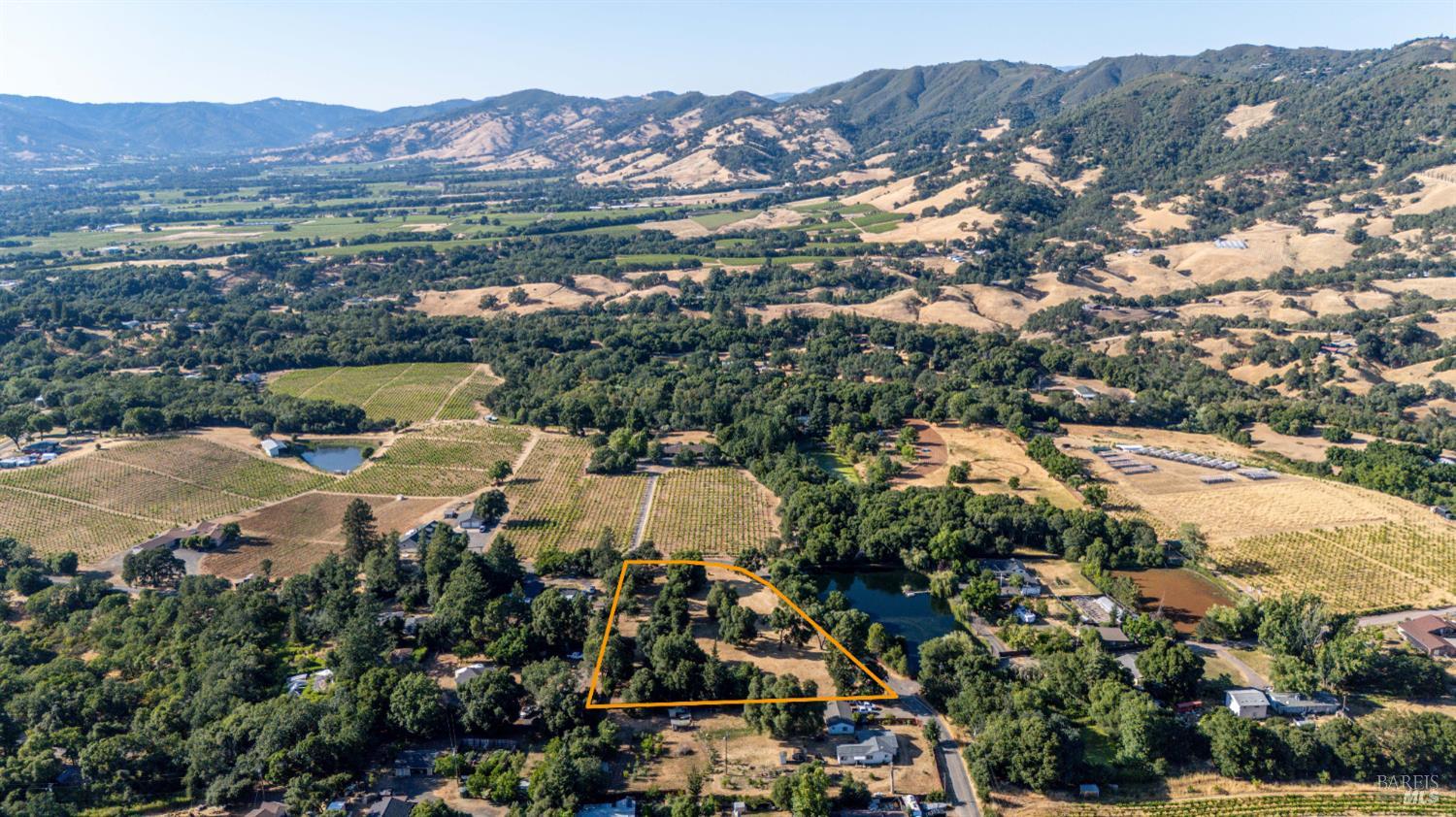 3301 Rd B Redwood Valley, CA 95470 - Photo 10 of 11 an aerial view of residential houses and outdoor space