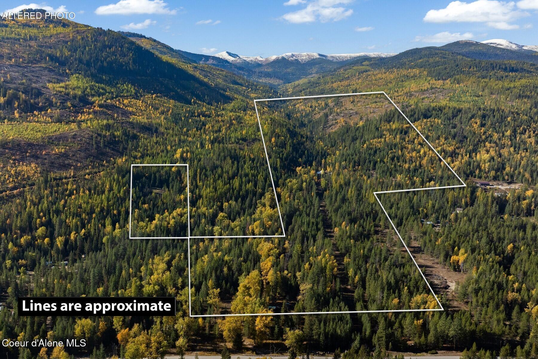 6684 Upper Pack River Road Sandpoint, ID 83864 - Photo 10 of 44 Digitally Altered Lot Outline