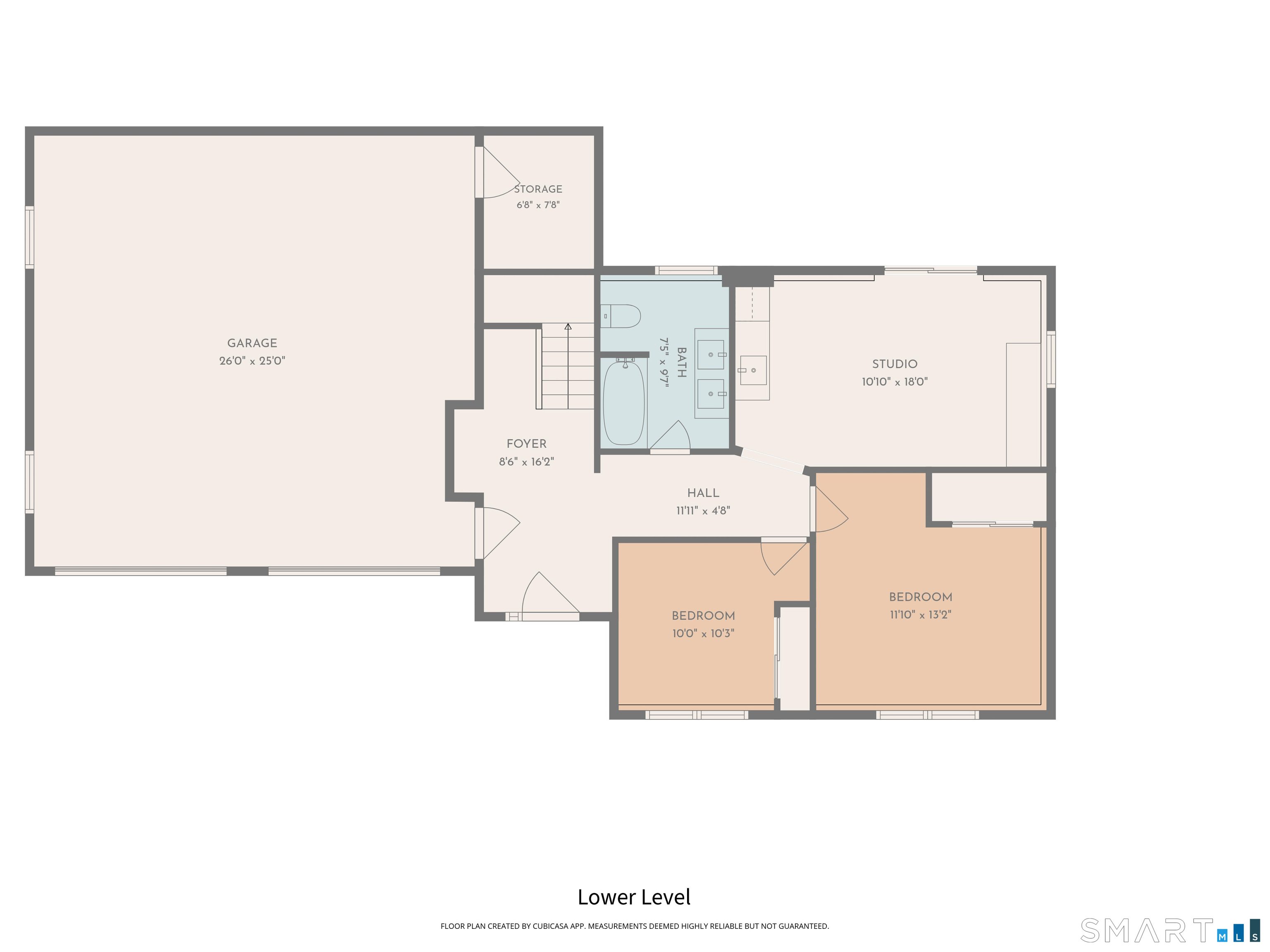8 East Wharf Road Waterford, CT 06385 - Photo 40 of 40 Lower Level Floor Plan