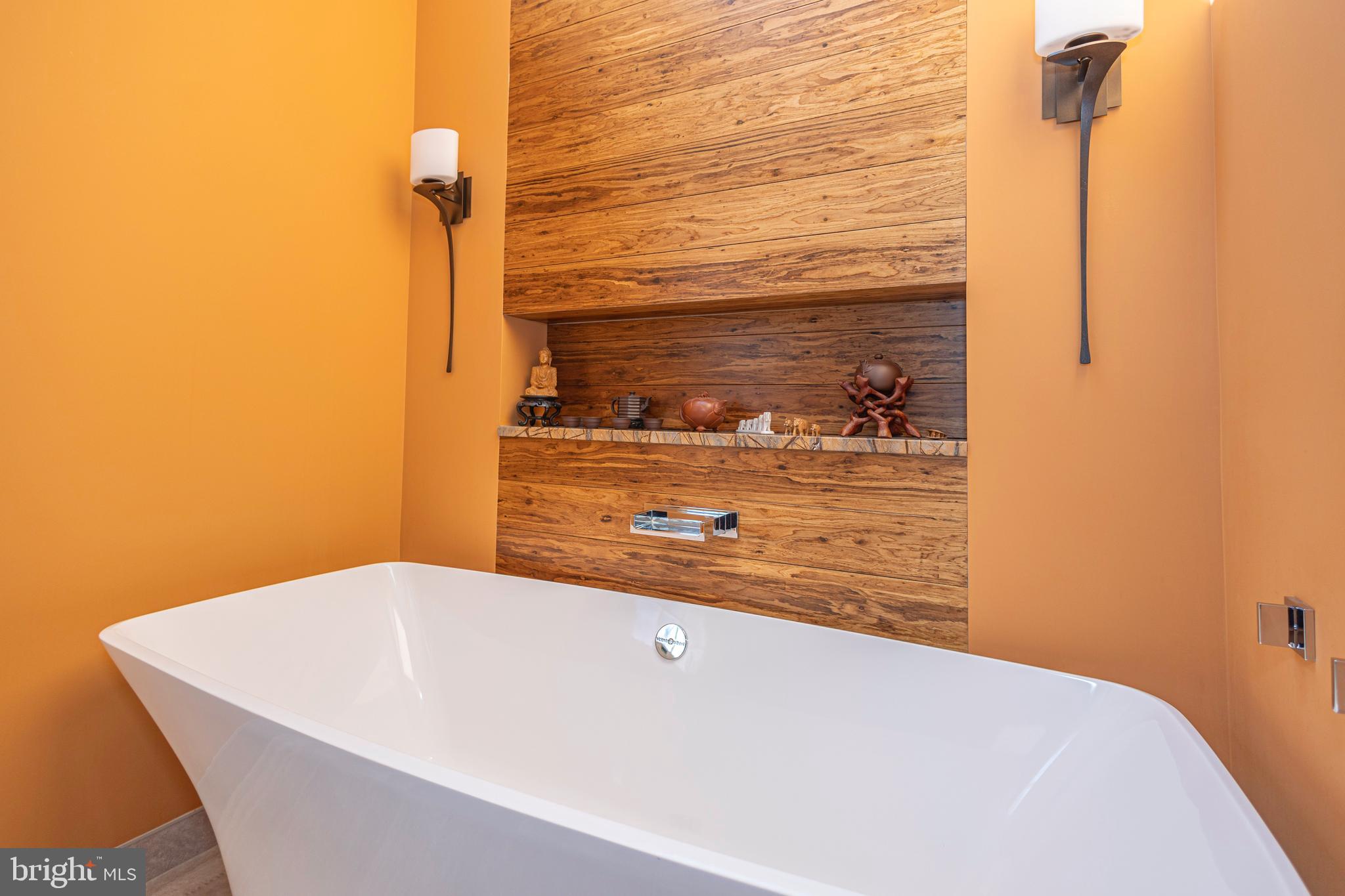 196 Aqueduct Road Washington Crossing, PA 18977 - Photo 43 of 57 a bathroom with a bathtub and shower