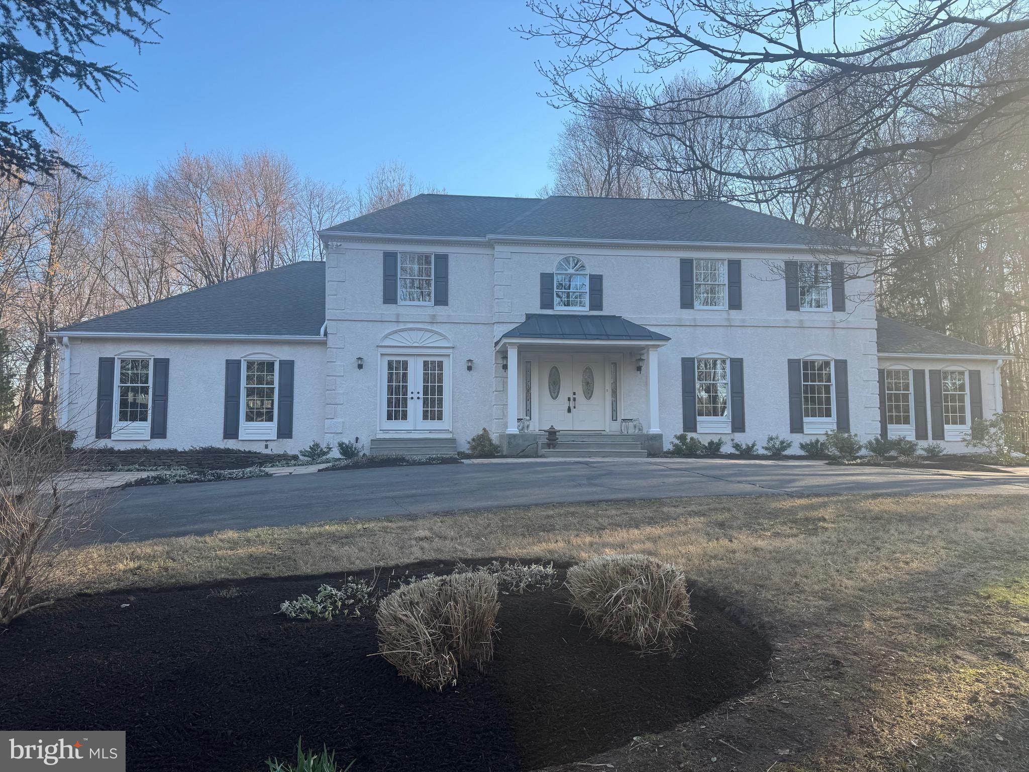 196 Aqueduct Road Washington Crossing, PA 18977 - Photo 57 of 57 a front view of residential houses with yard