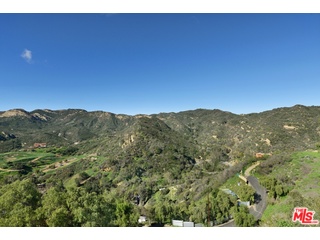 2717 Halsey Road Topanga, CA 90290 - Photo 24 of 39 a view of a mountain range with lush green forest