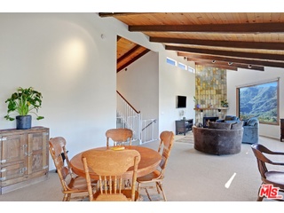 2717 Halsey Road Topanga, CA 90290 - Photo 34 of 39 a living room with furniture and a potted plant