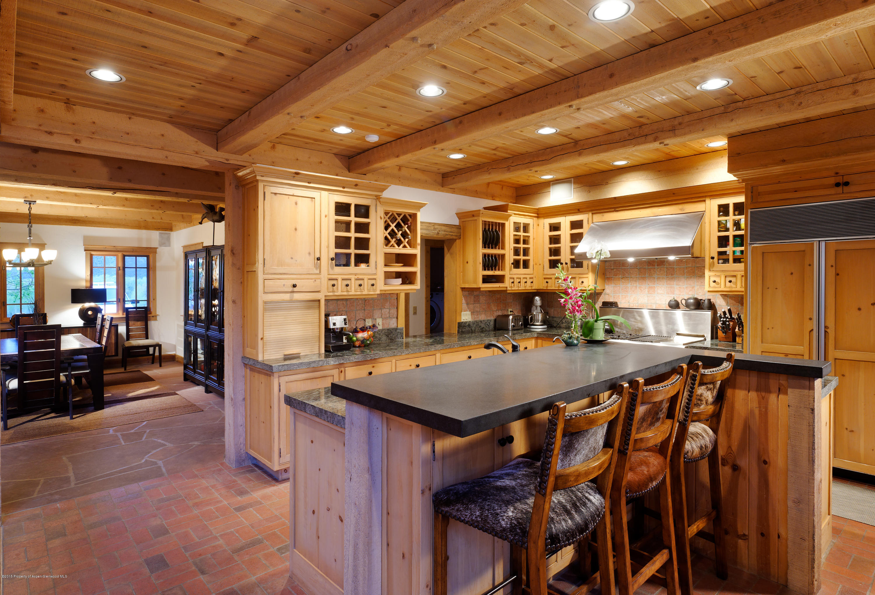 298 Red Rock Road Basalt, CO 81621 - Photo 15 of 30 a view of a dining room with furniture