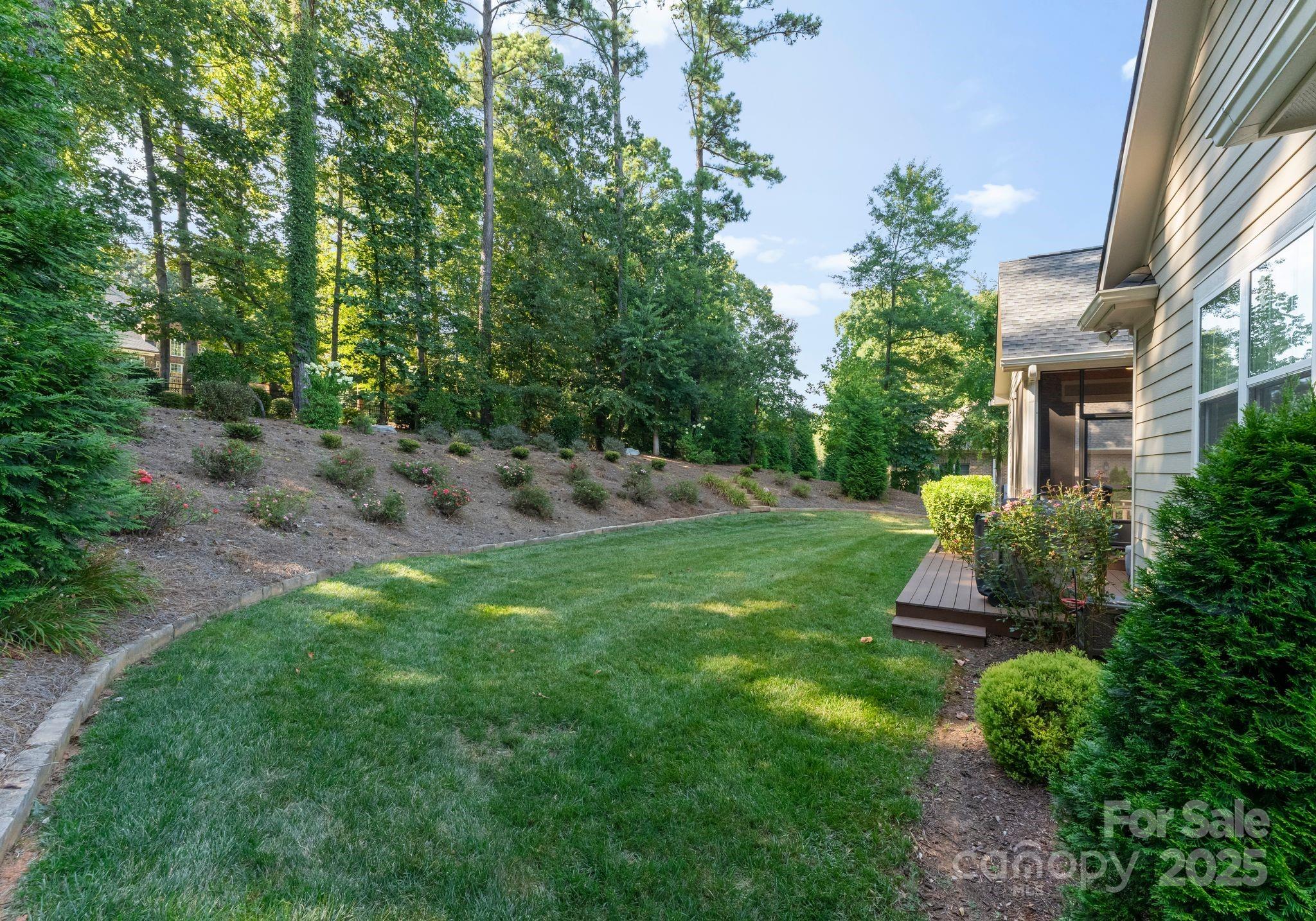 4275 Silver Eagle Cove Denver, NC 28037 - Photo 38 of 48 a garden view with a seating space