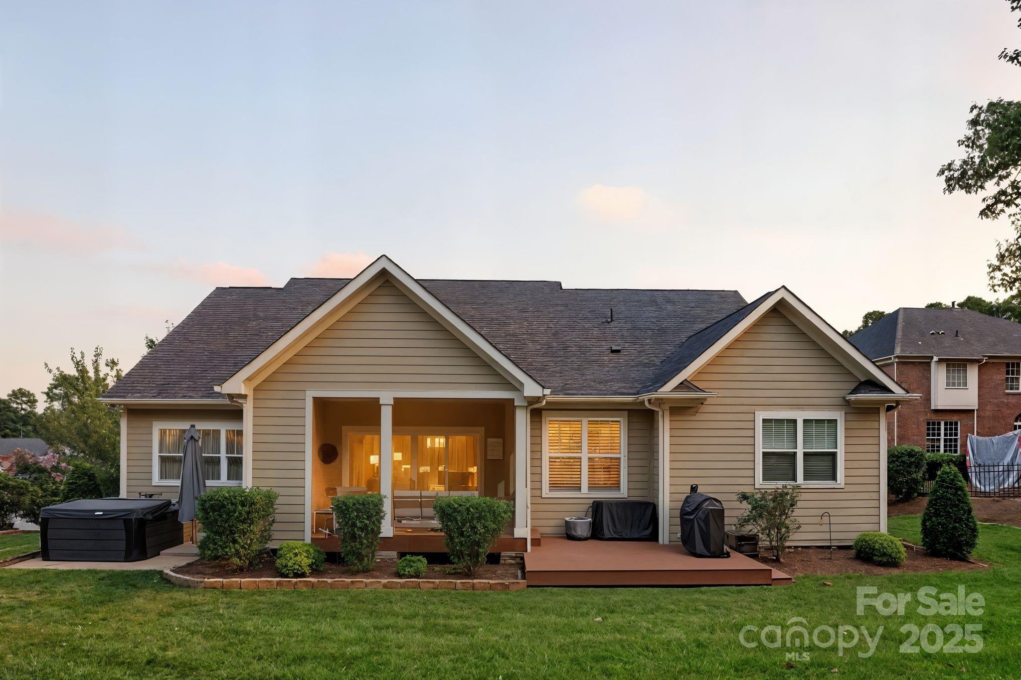 4275 Silver Eagle Cove Denver, NC 28037 - Photo 42 of 48 a front view of house with yard and green space