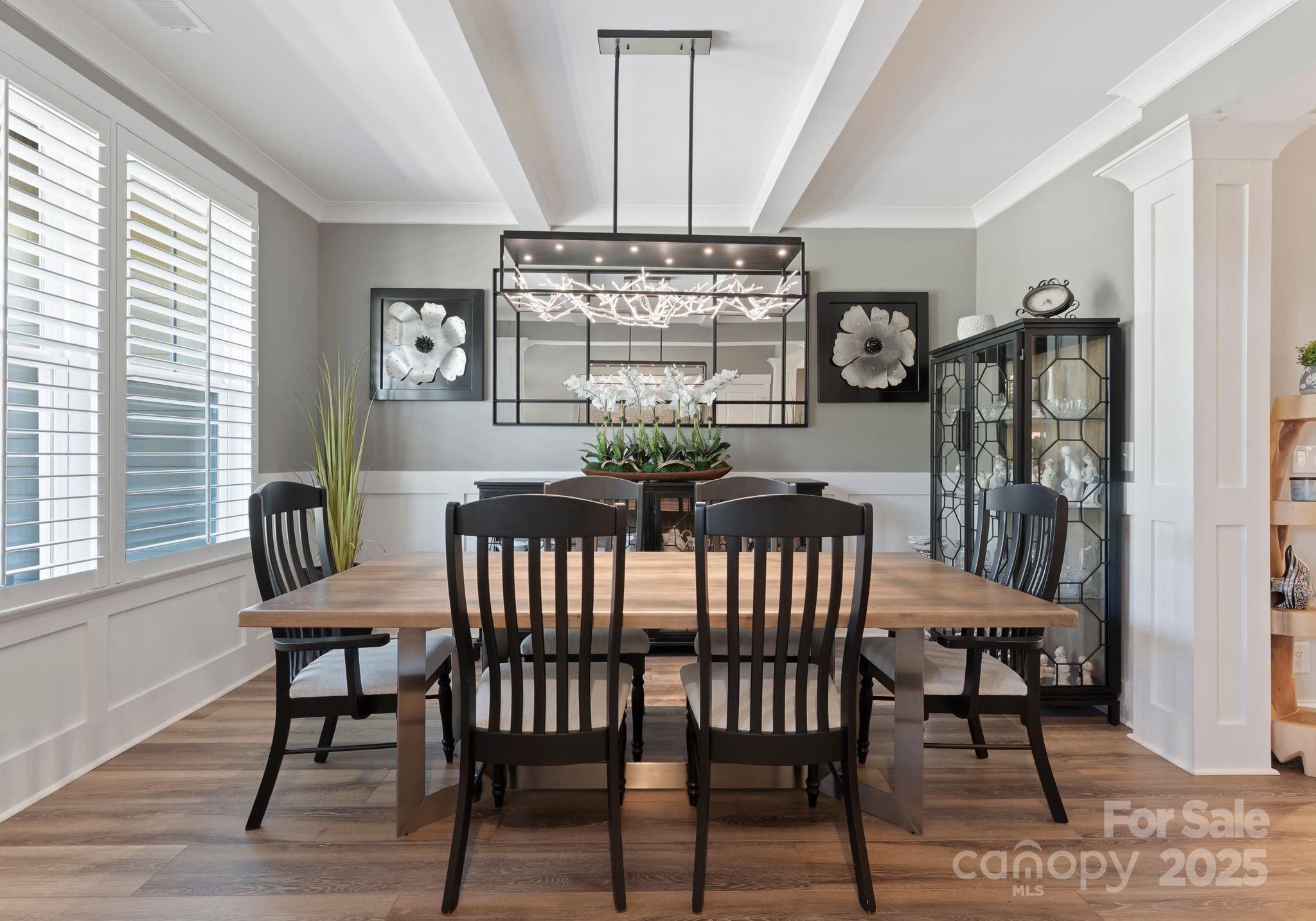 4275 Silver Eagle Cove Denver, NC 28037 - Photo 6 of 48 a view of a dining room with furniture window and wooden floor