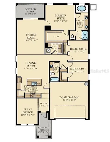 $2,600 | 12038 Cardinal Flower Drive, Riverview, FL 33579