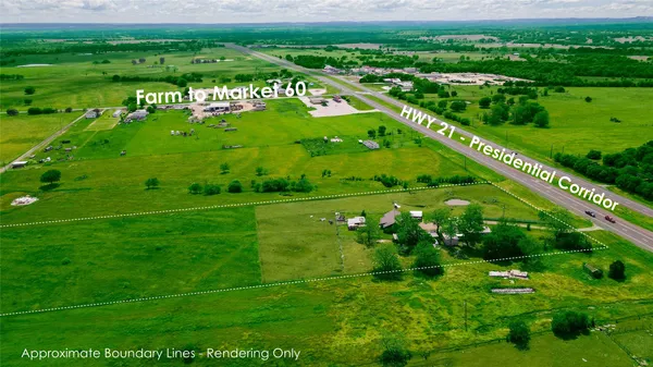 a lush green field with lots of green space