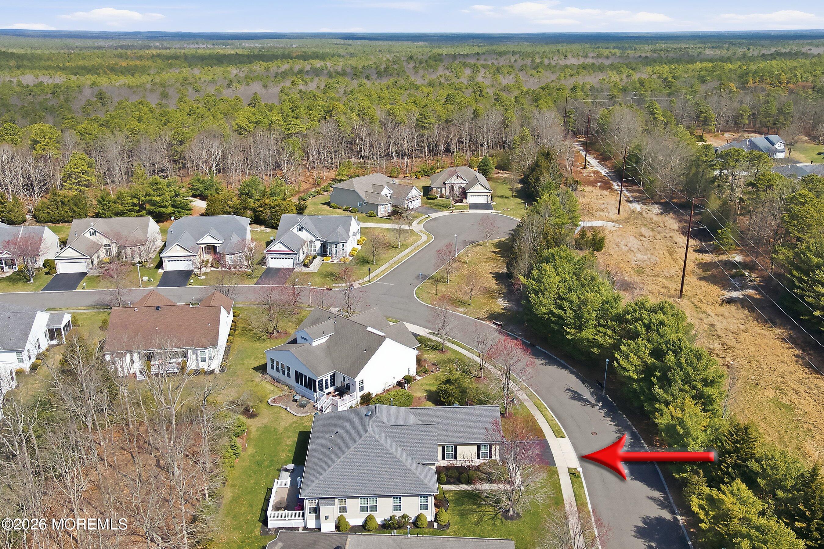 65 Mission Way Barnegat, NJ 08005 - Photo 30 of 51 an aerial view of a house with a lake view