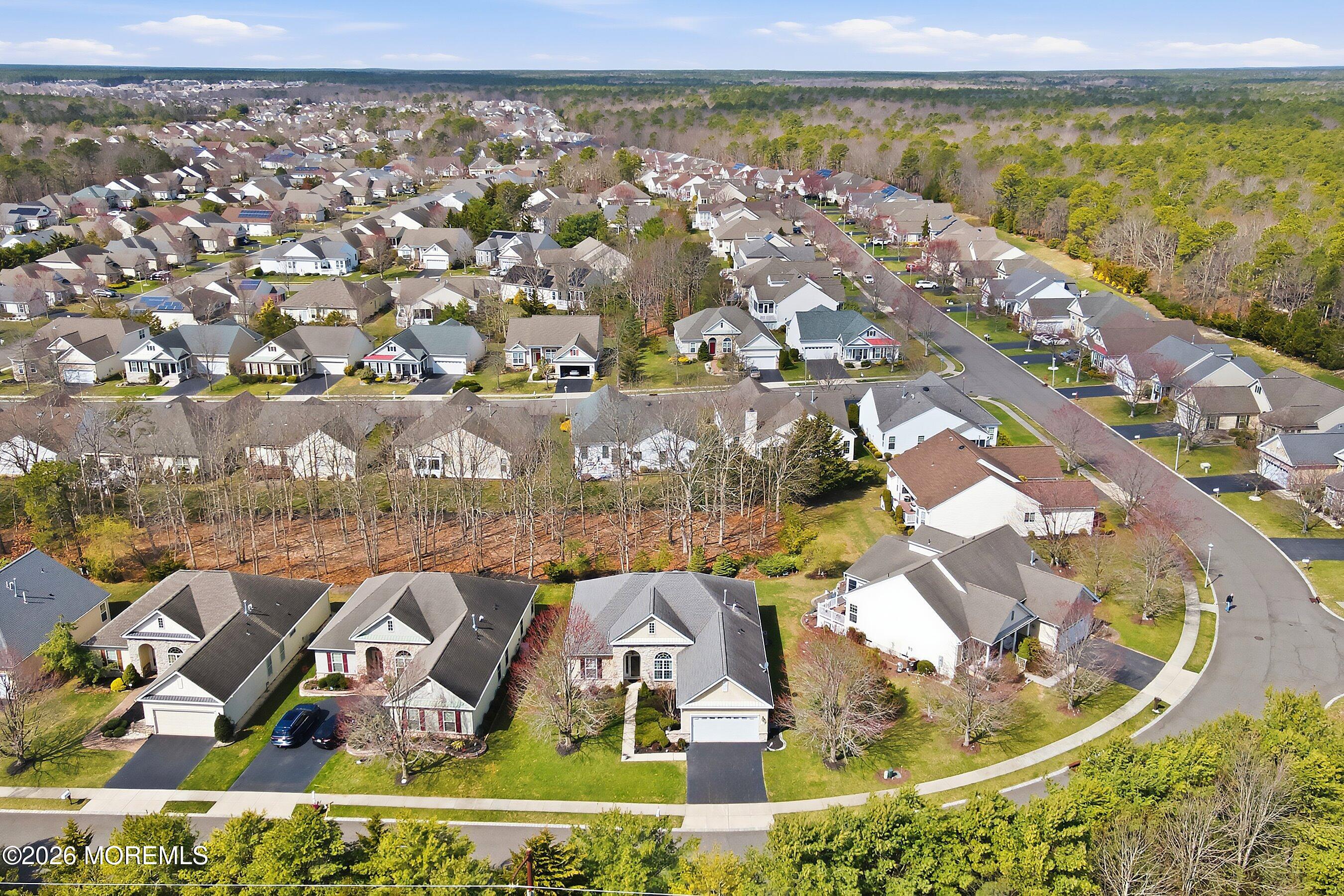 65 Mission Way Barnegat, NJ 08005 - Photo 31 of 51 an aerial view of a house with outdoor space swimming pool and ocean view