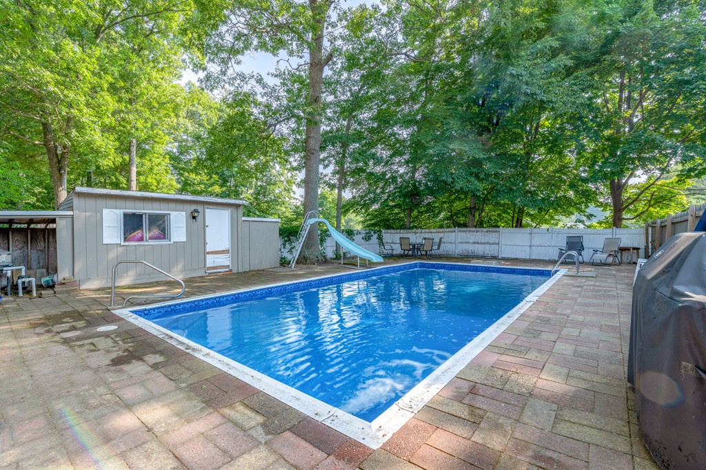 40 Christopher Road Brockton, MA 02302 - Photo 24 of 27 a view of swimming pool with a patio