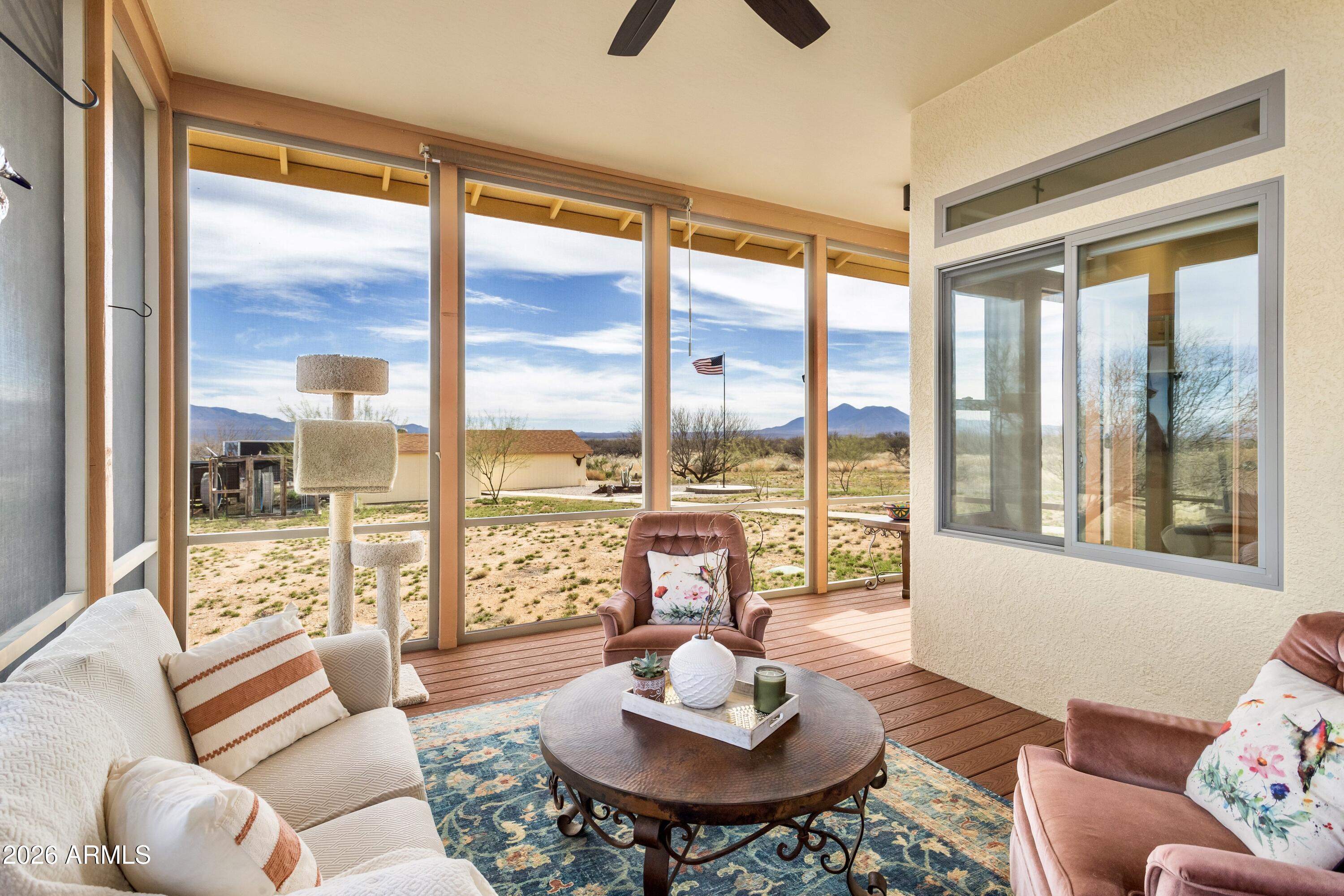 8541 South Almosta Ranch Road Hereford, AZ 85615 - Photo 12 of 53 a living room with furniture and a window