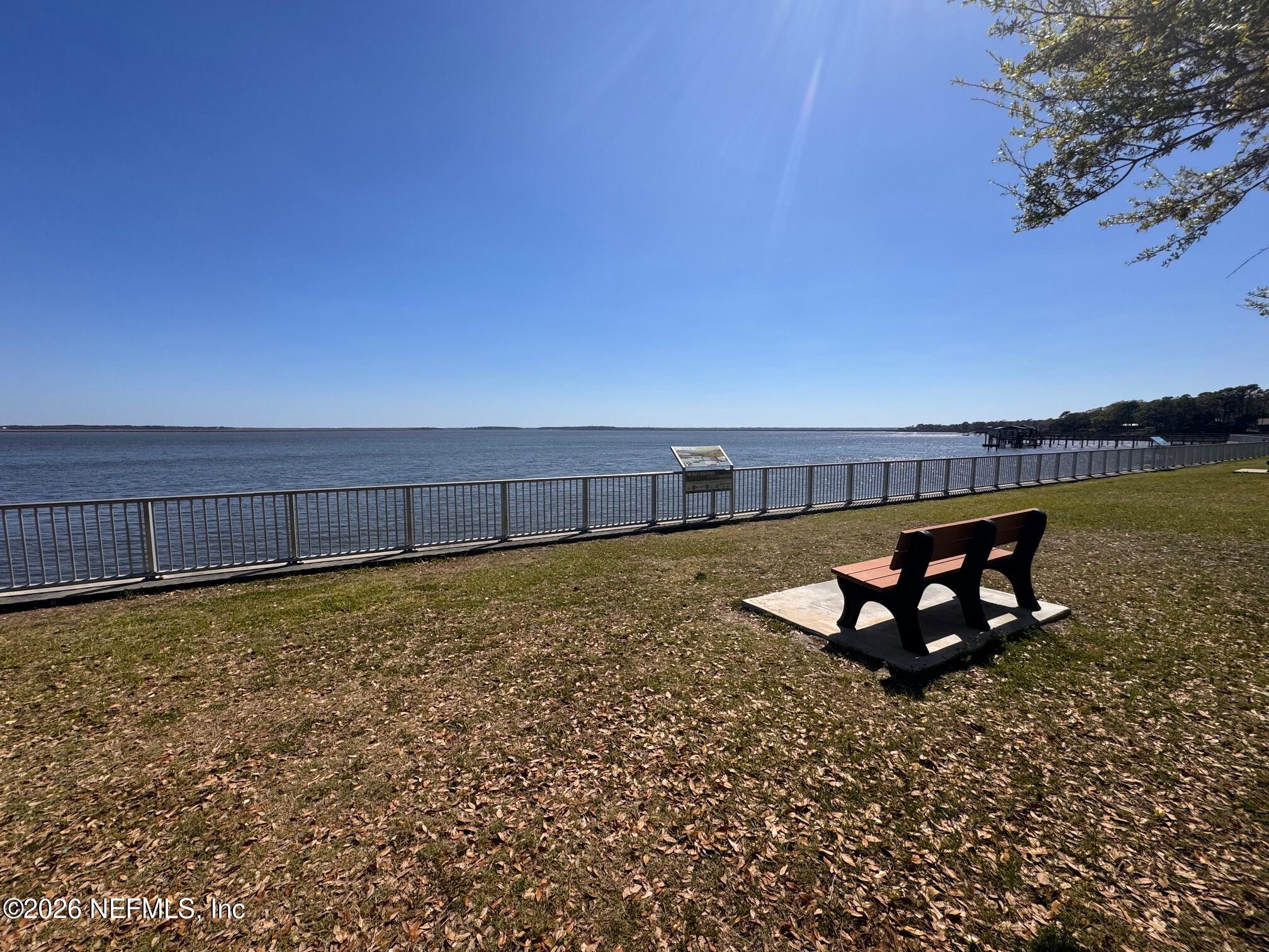 95608 Clearwater Road Fernandina Beach, FL 32034 - Photo 28 of 32 a view of a lake with a outdoor space