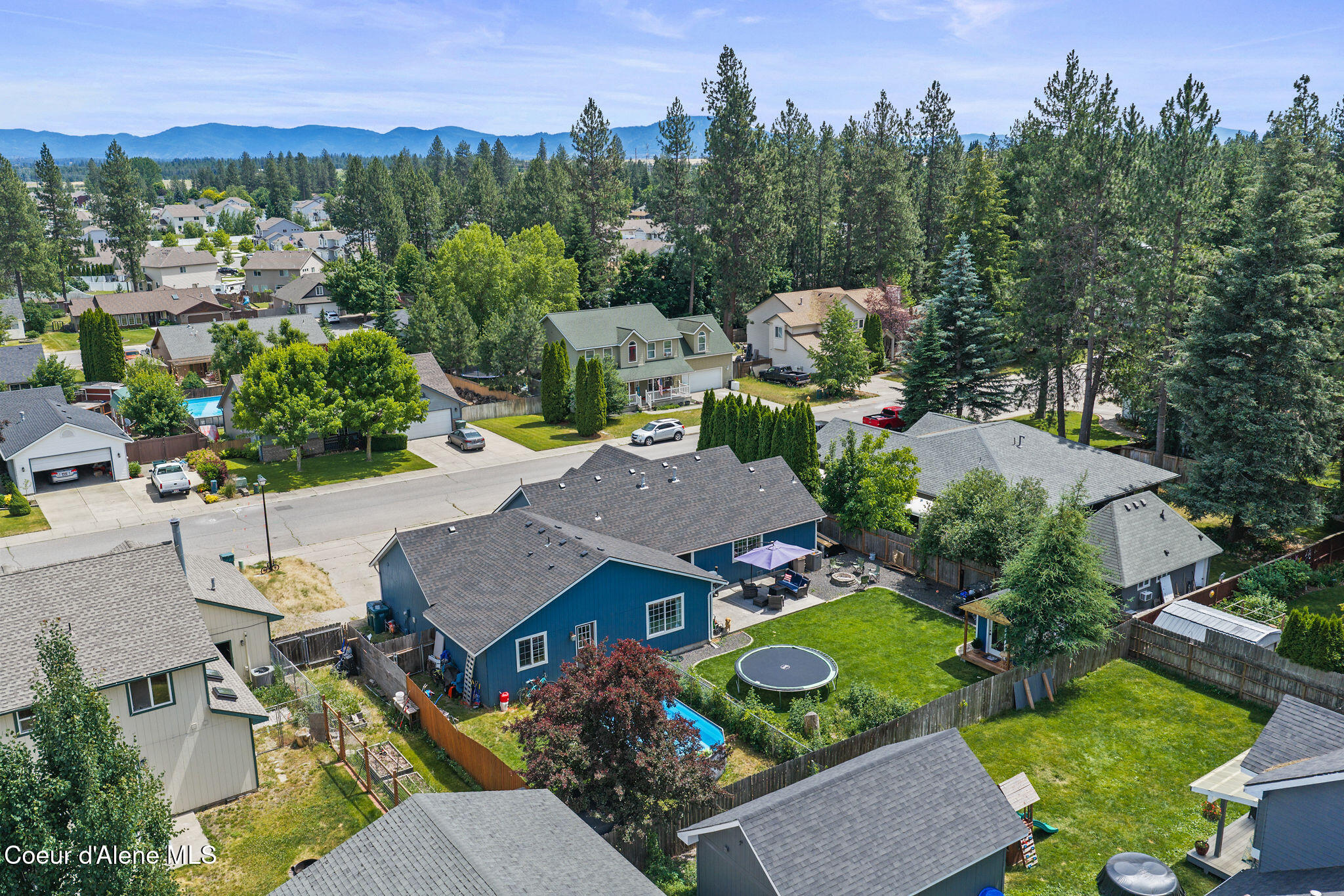 15383 Vernon Street Rathdrum, ID 83858 - Photo 38 of 40 Aerial of House