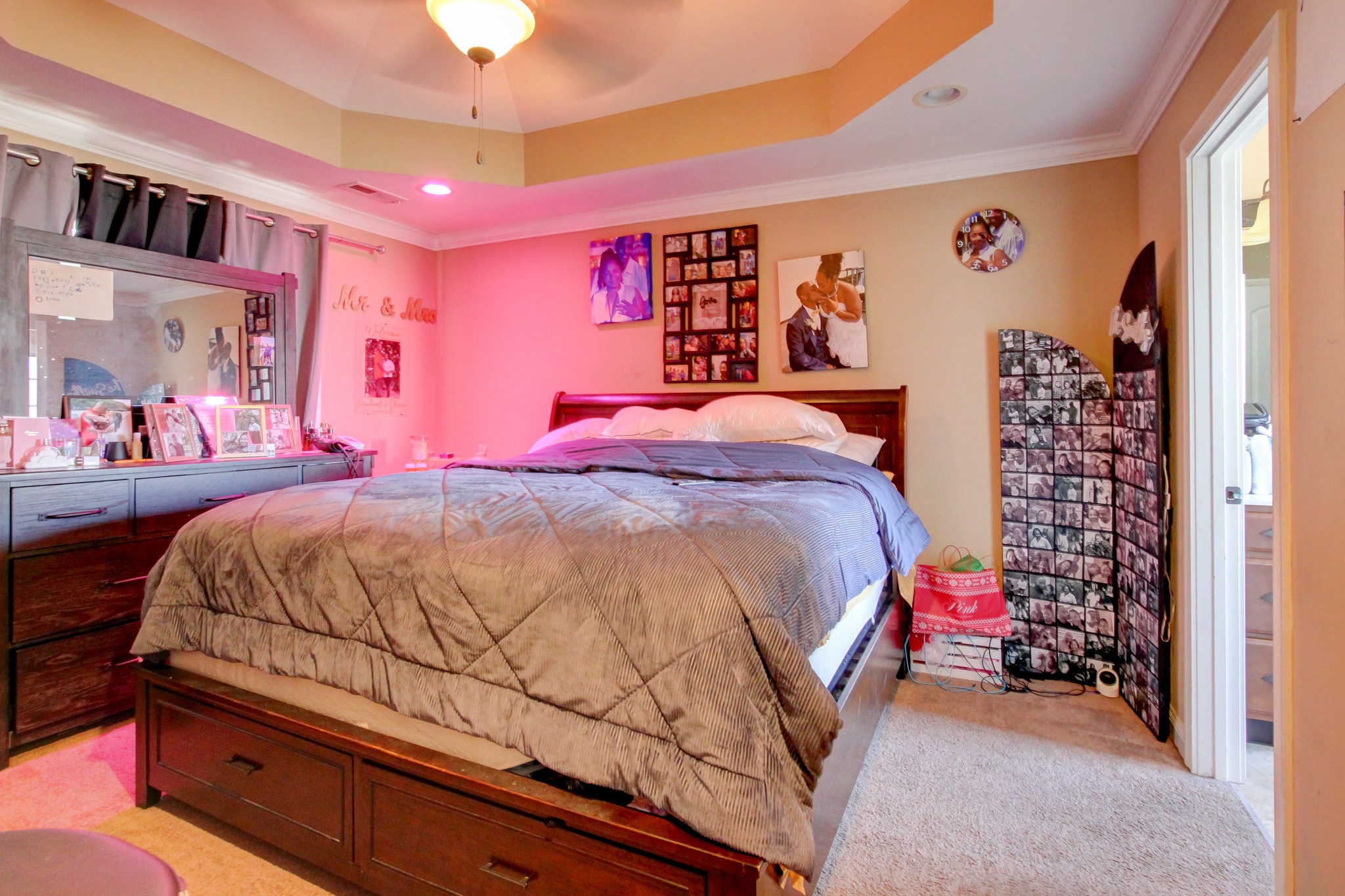 3776 Suiter Road Clarksville, TN 37040 - Photo 14 of 16 a bed room with a bed and a baby bed