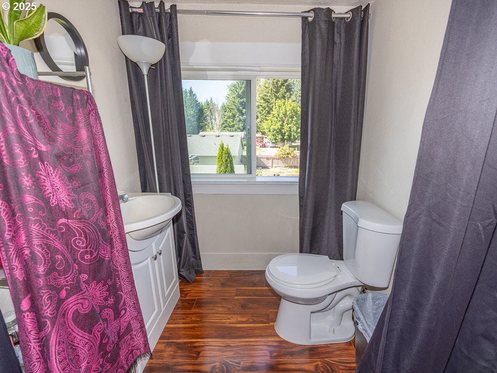 410 East Yacolt Road Yacolt, WA 98675 - Photo 17 of 39 a bathroom with a sink and a toilet