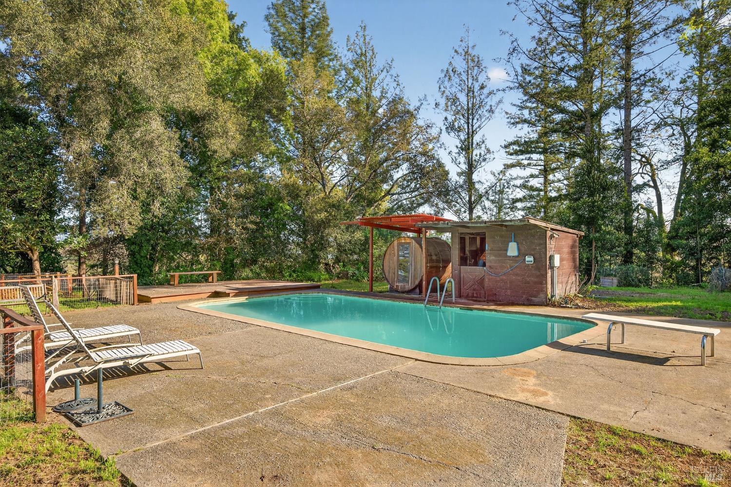1450 Timberhill Road Santa Rosa, CA 95401 - Photo 39 of 50 a view of a basketball court