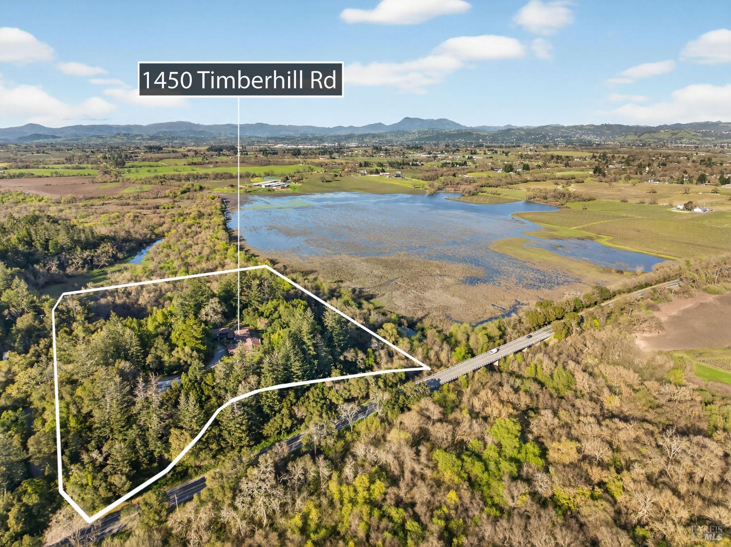 1450 Timberhill Road Santa Rosa, CA 95401 - Photo 49 of 50 a view of a city and an ocean view