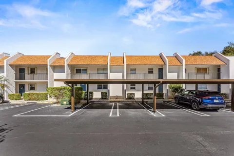 a view of front door