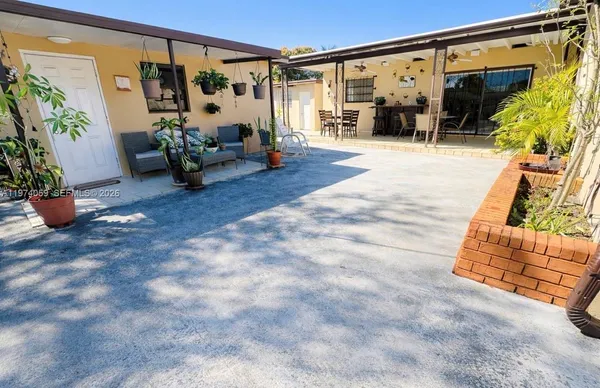 a view of living room with furniture