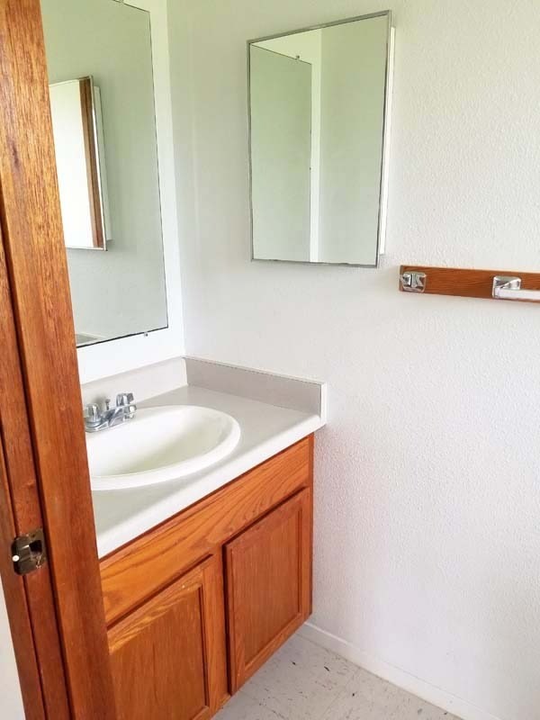17-1080 Old Volcano Road Mountain View, HI 96771 - Photo 25 of 29 a bathroom with a sink and a mirror