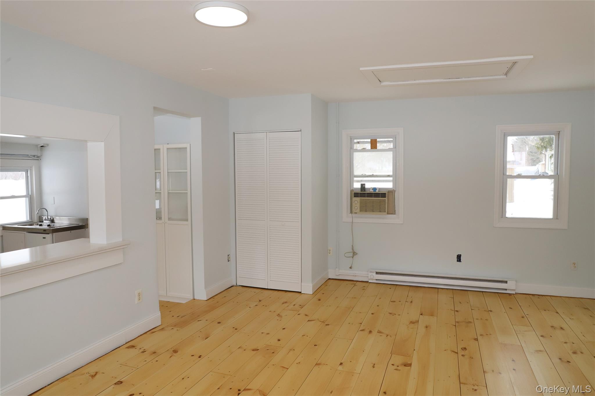 7217 Albany Post Road Red Hook, NY 12572 - Photo 3 of 9 a view of empty room with window and ceiling fan