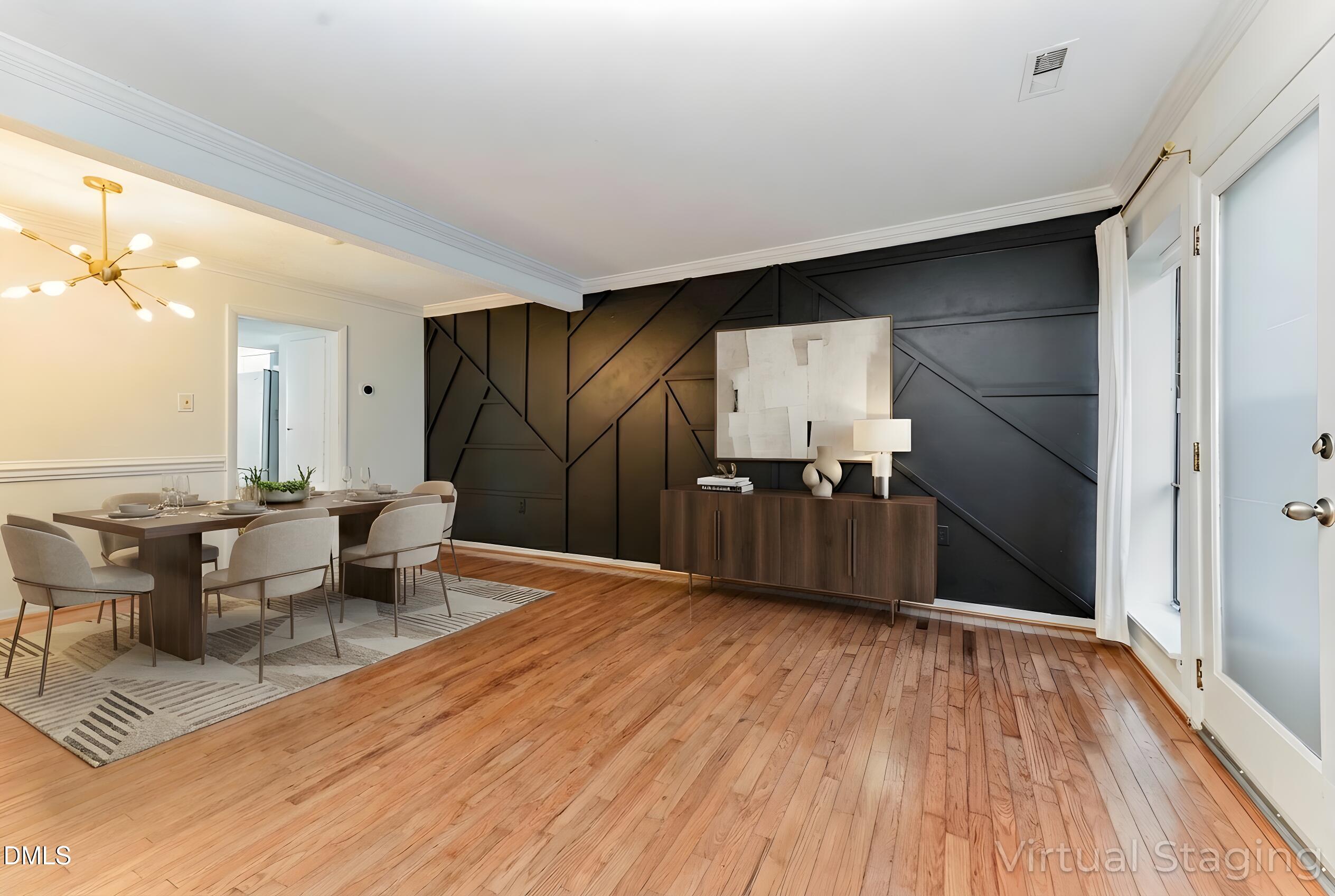 5073 Tall Pines Court Raleigh, NC 27609 - Photo 6 of 32 a view of a livingroom with furniture and wooden floor