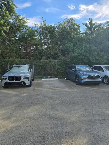 a car parked on the side of the road
