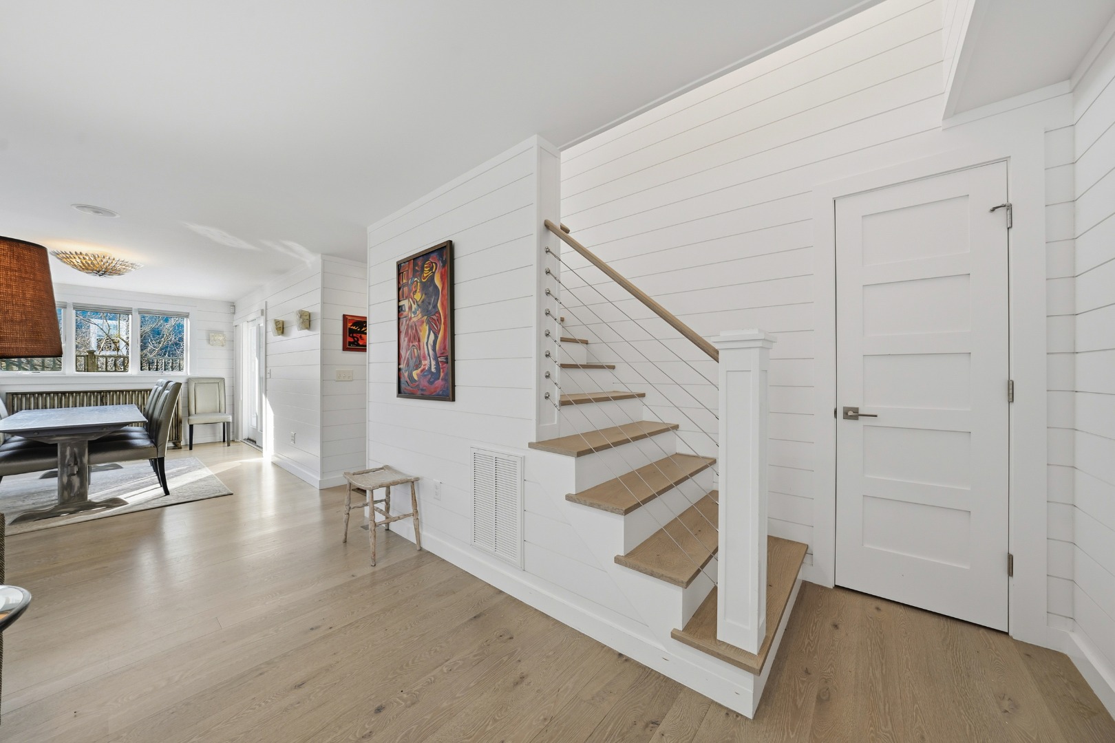 10 Pilgrim Road Nantucket, MA 02554 - Photo 29 of 65 a view of entryway and hall with wooden floor