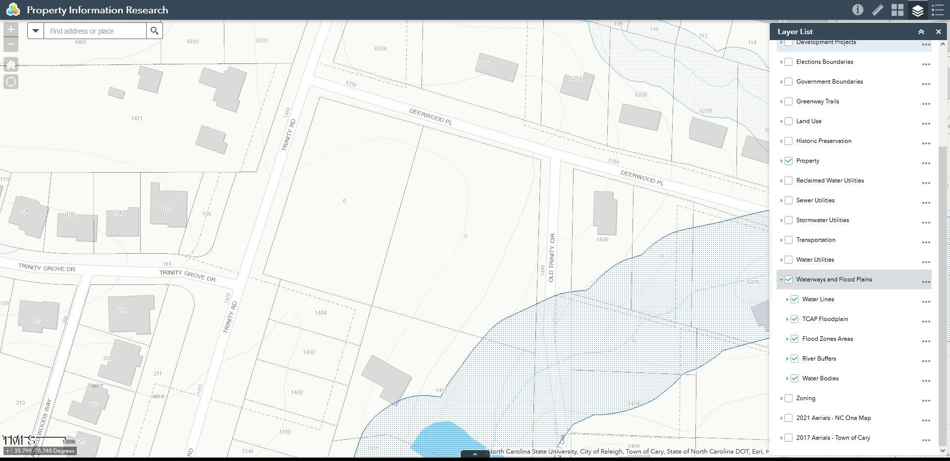 0 Trinity Road Raleigh, NC 27607 - Photo 4 of 5 a view of a white wall with white walls