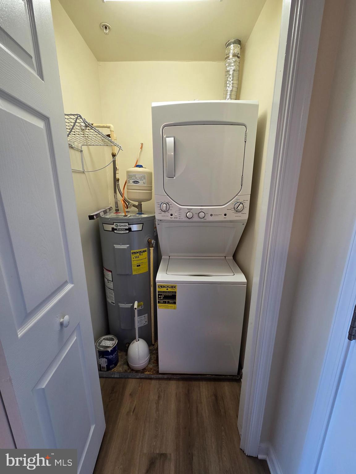 101 Dundee Avenue, Unit 202 Chester, MD 21619 - Photo 11 of 12 a utility room with dryer and washer