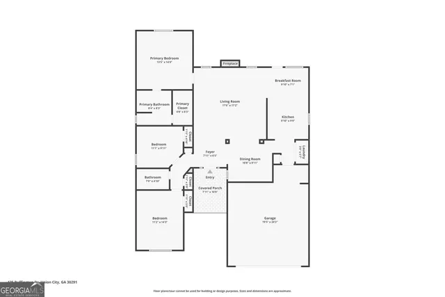 $1,950 | 425 Buffington Drive, Union City, GA 30291